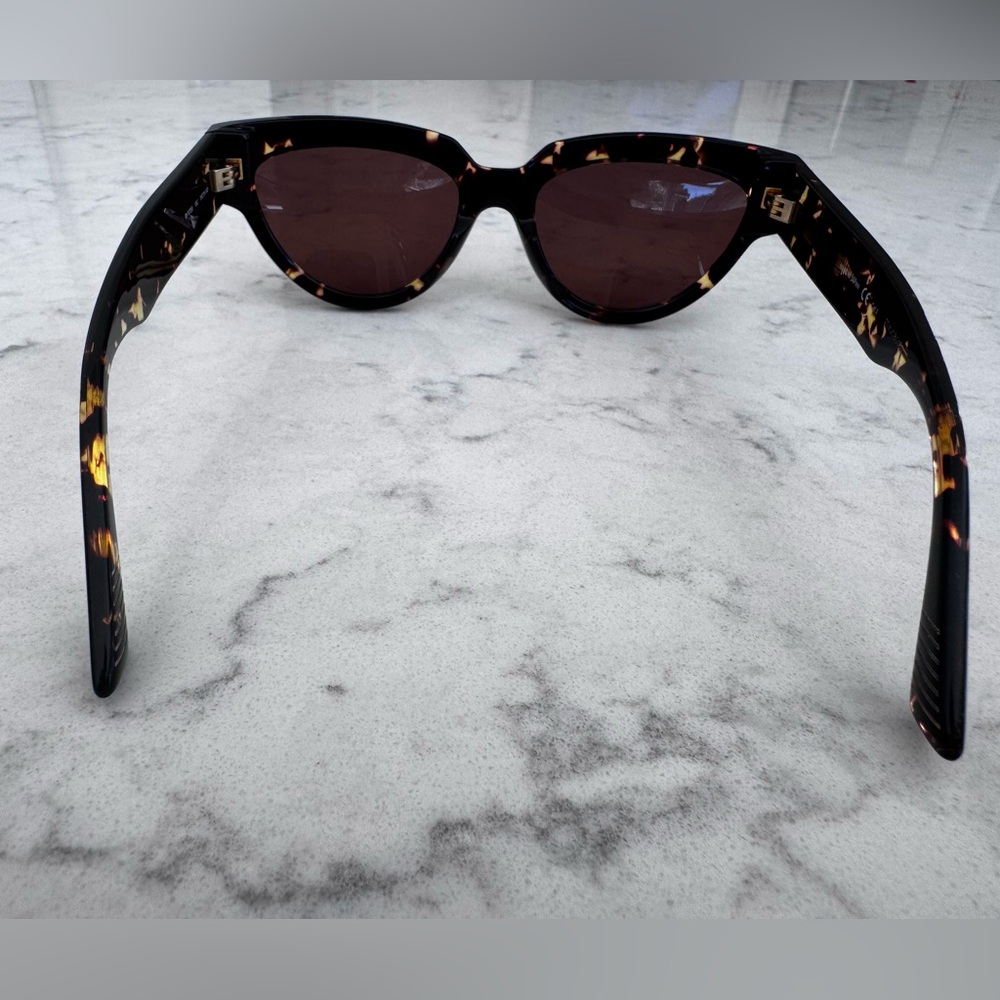 Bottega Veneta Cat Eye Sunglasses - BV1035S-002 - Picture 4 of 9